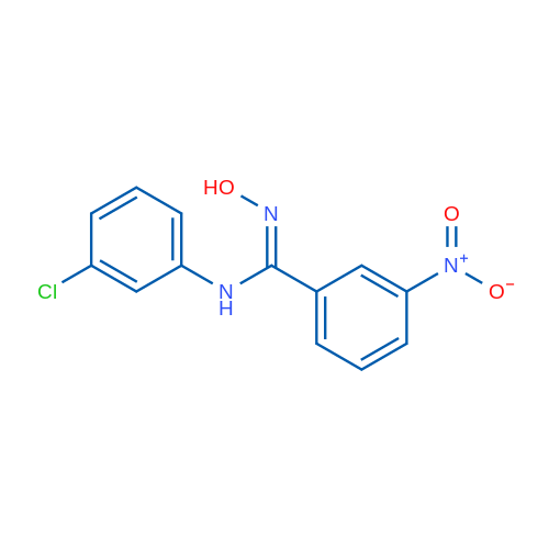 (Z)-N-(3-Chlorophenyl)-N'-hydroxy-3-nitrobenzene-1-carboximidamide 1g