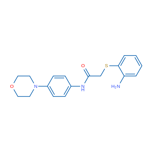 2-[(2-Aminophenyl)sulfanyl]-N-[4-(morpholin-4-yl)phenyl]acetamide 1g