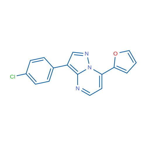 3-(4-Chlorophenyl)-7-(furan-2-yl)pyrazolo[1,5-a]pyrimidine 1g