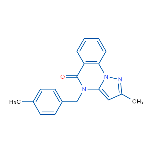 2-Methyl-4-[(4-methylphenyl)methyl]-4H,5H-pyrazolo[1,5-a]quinazolin-5-one 1g