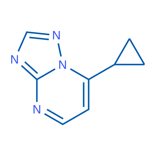 7-Cyclopropyl-[1,2,4]triazolo[1,5-a]pyrimidine 5mg