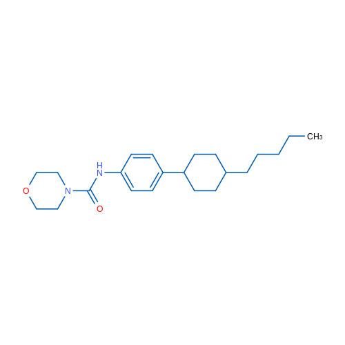 N-[4-(4-Pentylcyclohexyl)phenyl]morpholine-4-carboxamide 1g