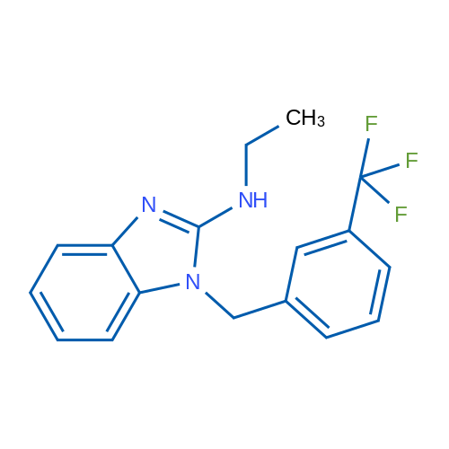 N-Ethyl-1-{[3-(trifluoromethyl)phenyl]methyl}-1H-1,3-benzodiazol-2-amine 1g