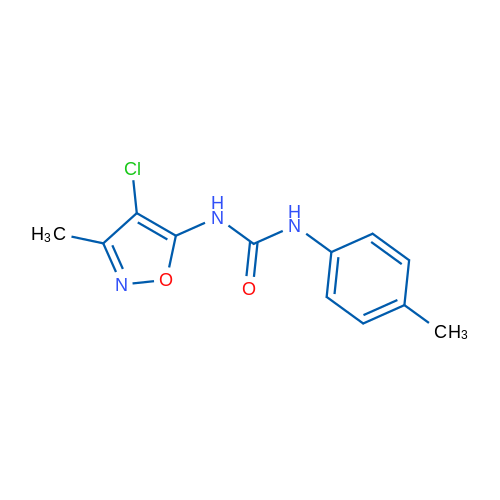 3-(4-Chloro-3-methyl-1,2-oxazol-5-yl)-1-(4-methylphenyl)urea 1g