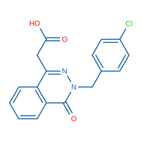 2-{3-[(4-chlorophenyl)methyl]-4-oxo-3,4-dihydrophthalazin-1-yl}acetic acid 1g