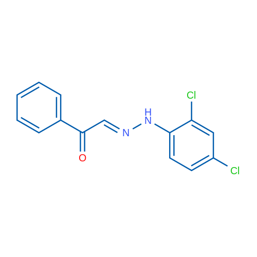 (2E)-2-[2-(2,4-Dichlorophenyl)hydrazin-1-ylidene]-1-phenylethan-1-one 1g