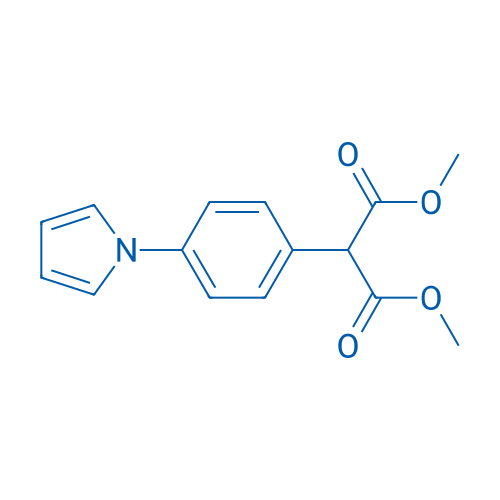 1,3-Dimethyl 2-[4-(1H-pyrrol-1-yl)phenyl]propanedioate 1g