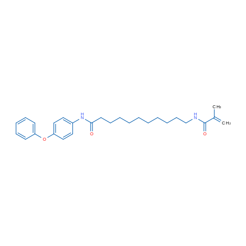 11-(2-Methylprop-2-enamido)-N-(4-phenoxyphenyl)undecanamide 1g