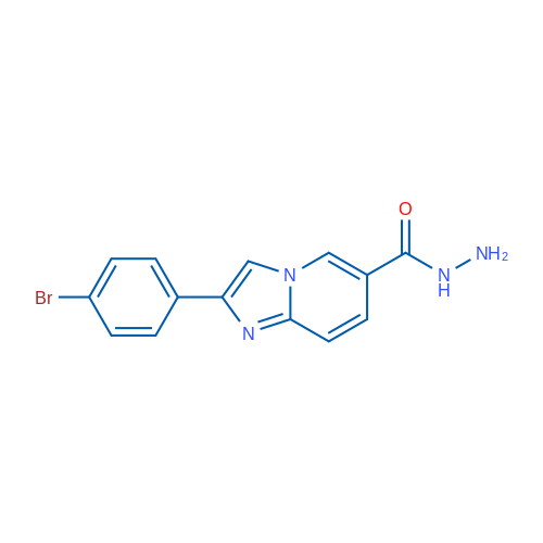 2-(4-Bromophenyl)imidazo[1,2-a]pyridine-6-carbohydrazide 1g