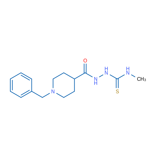 1-Benzyl-N-[(methylcarbamothioyl)amino]piperidine-4-carboxamide 1g