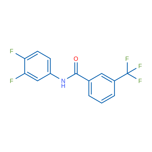 N-(3,4-Difluorophenyl)-3-(trifluoromethyl)benzamide 1g