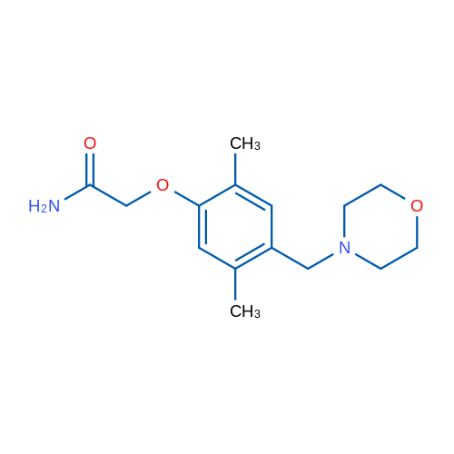2-{2,5-dimethyl-4-[(morpholin-4-yl)methyl]phenoxy}acetamide 1g