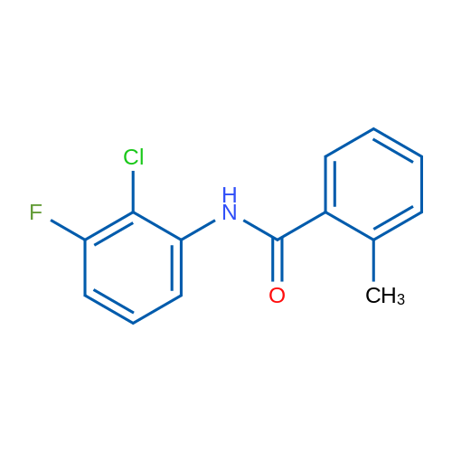 N-(2-Chloro-3-fluorophenyl)-2-methylbenzamide 1g