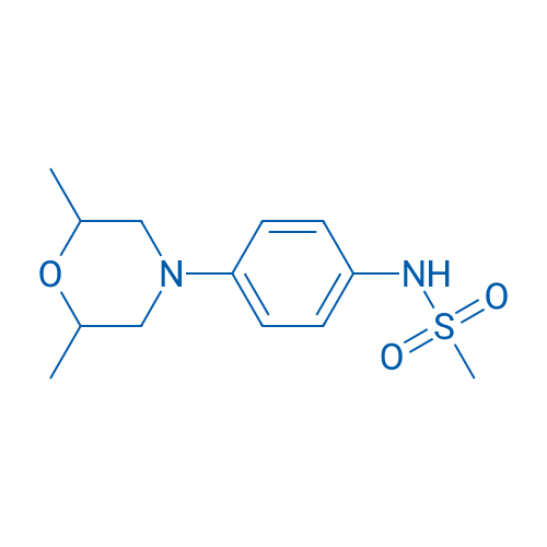 N-[4-(2,6-Dimethylmorpholin-4-yl)phenyl]methanesulfonamide 1g