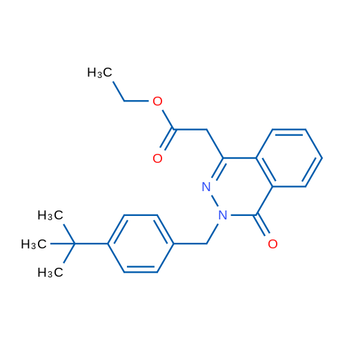 Ethyl 2-{3-[(4-tert-butylphenyl)methyl]-4-oxo-3,4-dihydrophthalazin-1-yl}acetate 1g