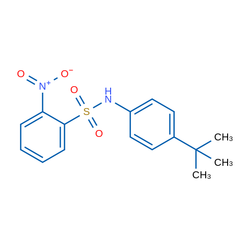 N-(4-tert-Butylphenyl)-2-nitrobenzene-1-sulfonamide 1g