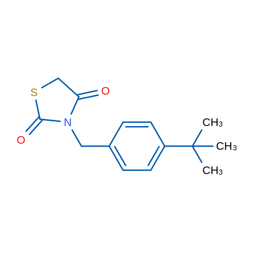 3-[(4-tert-Butylphenyl)methyl]-1,3-thiazolidine-2,4-dione 1g