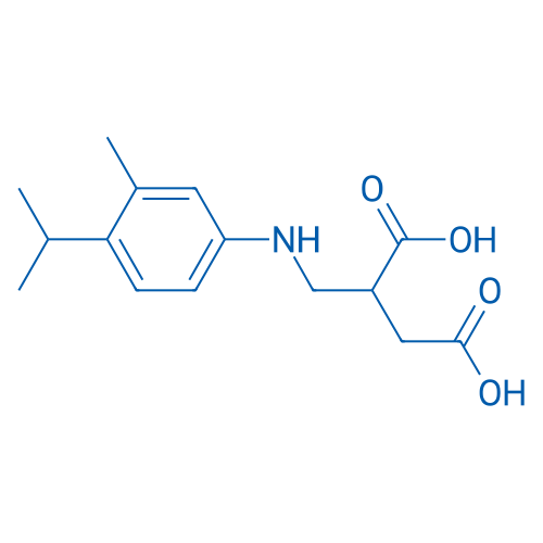 2-({[3-methyl-4-(propan-2-yl)phenyl]amino}methyl)butanedioic acid 1g