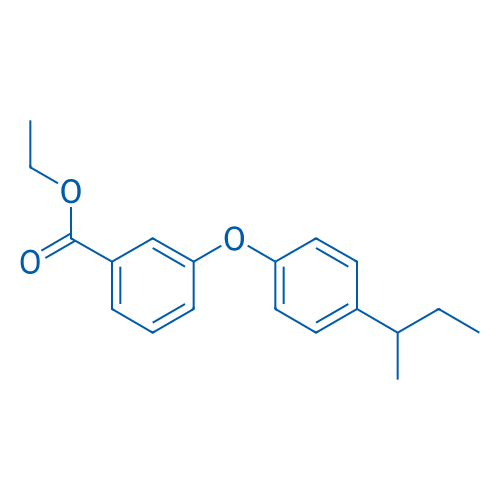 Ethyl 3-[4-(butan-2-yl)phenoxy]benzoate 1g