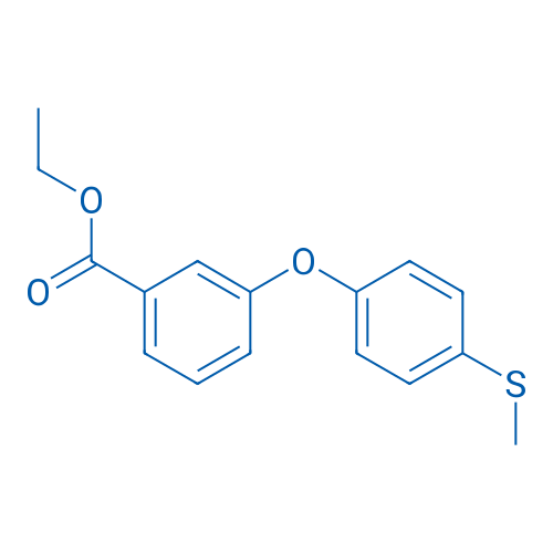 Ethyl 3-[4-(methylsulfanyl)phenoxy]benzoate 1g