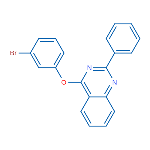 4-(3-Bromophenoxy)-2-phenylquinazoline 1g