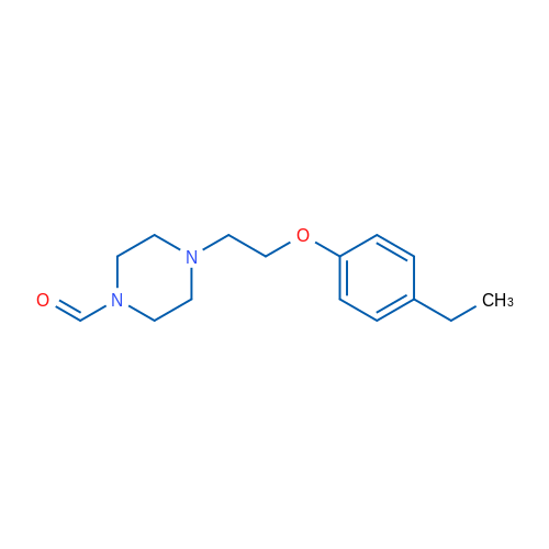 4-[2-(4-Ethylphenoxy)ethyl]piperazine-1-carbaldehyde 1g