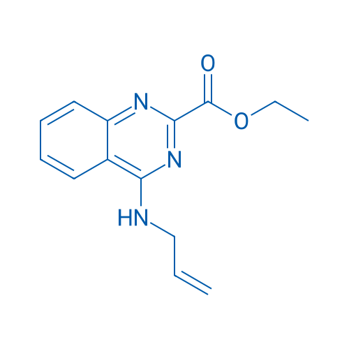 Ethyl 4-[(prop-2-en-1-yl)amino]quinazoline-2-carboxylate 1g