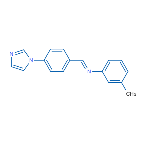 (1E)-1-[4-(1H-Imidazol-1-yl)phenyl]-N-(3-methylphenyl)methanimine 1g