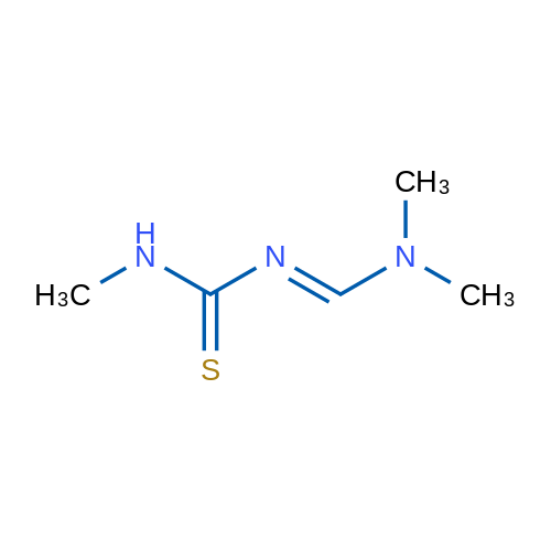 1-[(1E)-(Dimethylamino)methylidene]-3-methylthiourea 1g