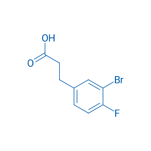 3-(3-Bromo-4-fluorophenyl)propanoic acid 1g