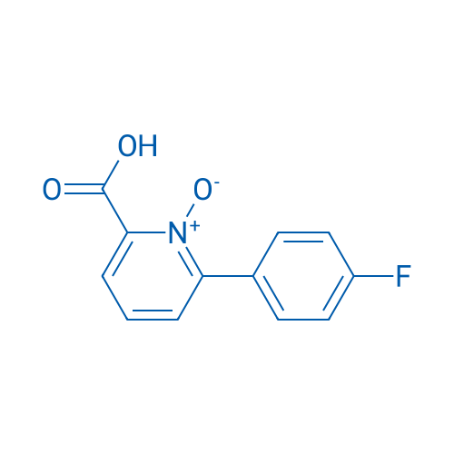 2-Carboxy-6-(4-fluorophenyl)pyridine 1-oxide 250mg