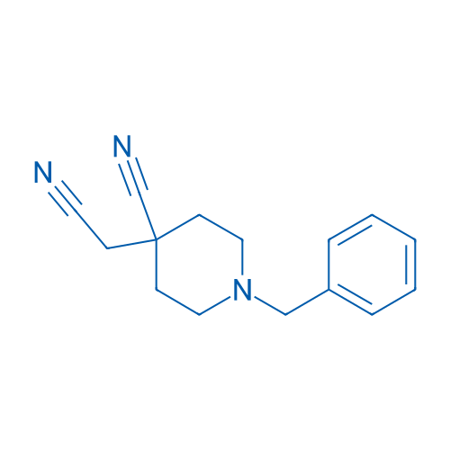 1-Benzyl-4-(cyanomethyl)piperidine-4-carbonitrile 1g