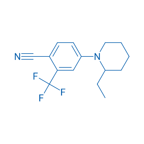 4-(2-Ethylpiperidin-1-yl)-2-(trifluoromethyl)benzonitrile 1g