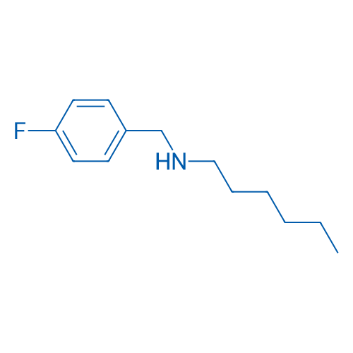 [(4-Fluorophenyl)methyl](hexyl)amine 5g
