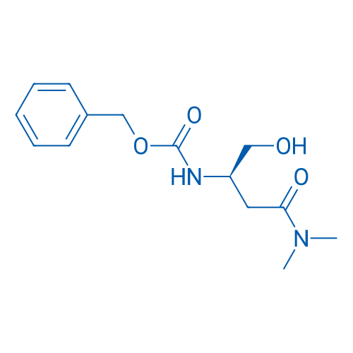 N-[(1R)-3-(Dimethylamino)-1-(hydroxymethyl)-3-oxopropyl]carbamic acid phenylmethyl ester 100mg
