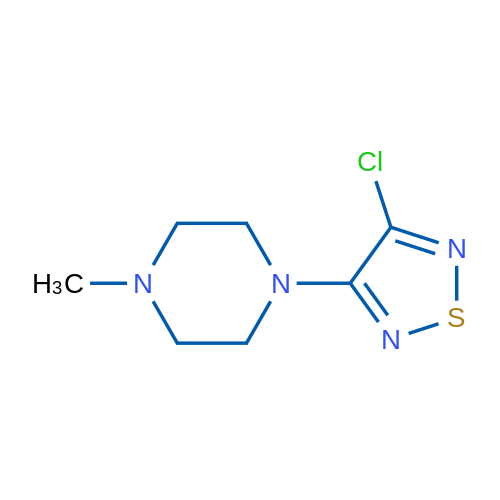 3-Chloro-4-(4-methylpiperazin-1-yl)-1,2,5-thiadiazole 5g