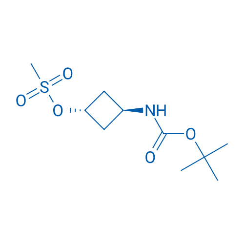 trans-tert-butyl N-[3-(methanesulfonyloxy)cyclobutyl]carbamate 1g