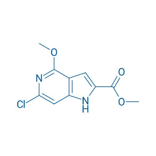 Methyl 6-chloro-4-methoxy-1H-pyrrolo[3,2-c]pyridine-2-carboxylate 1g