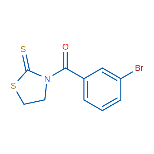 3-(3-Bromobenzoyl)-1,3-thiazolidine-2-thione 1g
