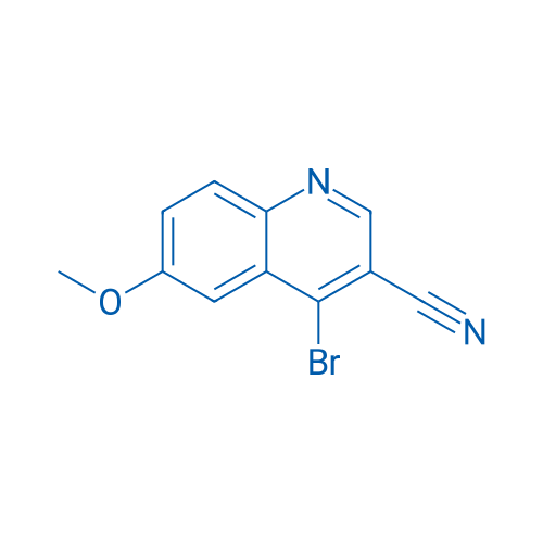 4-Bromo-6-methoxyquinoline-3-carbonitrile 250mg