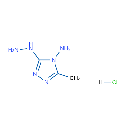 3-Hydrazinyl-5-methyl-4H-1,2,4-triazol-4-amine hydrochloride 1g