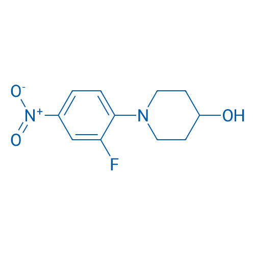 1-(2-Fluoro-4-nitrophenyl)piperidin-4-ol 1g