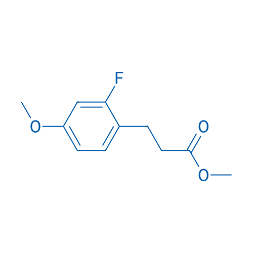 Methyl 3-(2-fluoro-4-methoxyphenyl)propanoate 250mg