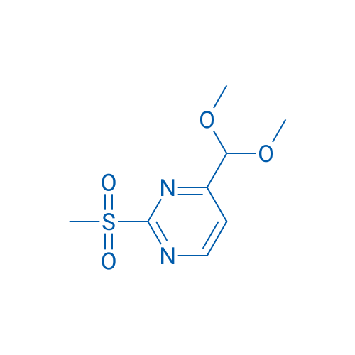 4-(Dimethoxymethyl)-2-(methylsulfonyl)pyrimidine 250mg