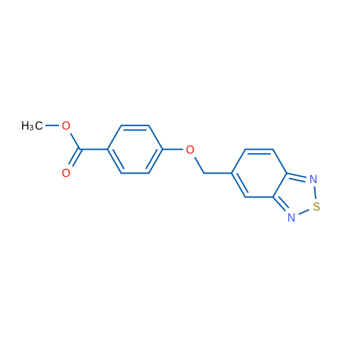 Methyl 4-(benzo[c][1,2,5]thiadiazol-5-ylmethoxy)benzoate 5g