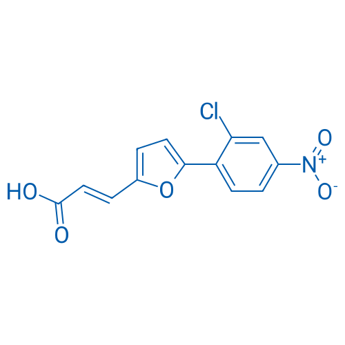 3-(5-(2-Chloro-4-nitrophenyl)furan-2-yl)acrylic acid 1g