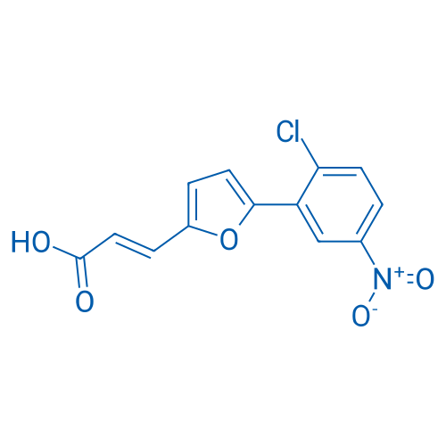 3-(5-(2-Chloro-5-nitrophenyl)furan-2-yl)acrylic acid 1g