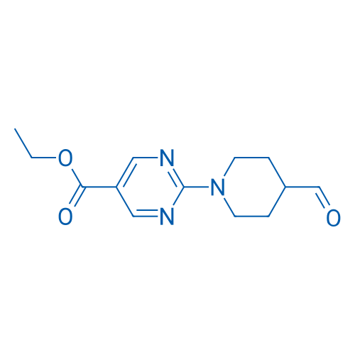 ETHYL 2-(4-FORMYLPIPERIDIN-1-YL)PYRIMIDINE-5-CARBOXYLATE 1g