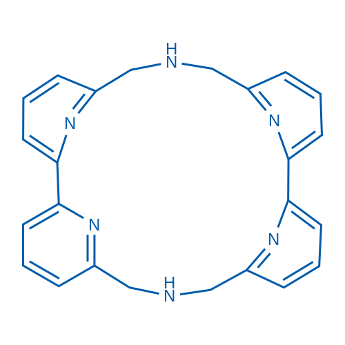 4,9-Diaza-1,2,6,7(2,6)-tetrapyridinacyclodecaphane 100mg