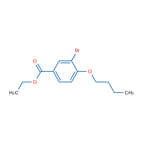 Ethyl 3-bromo-4-butoxybenzoate 1g